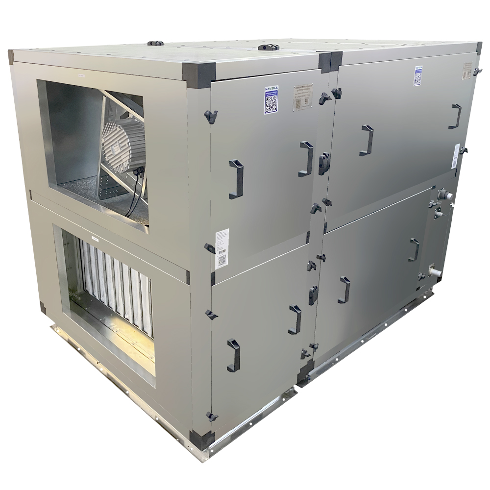 Установка вентиляционная приточно-вытяжная Node3-4000(50c)/RR,VEC(B355),E 8.6 Classic с БЕЛЫМ пультом TS4w