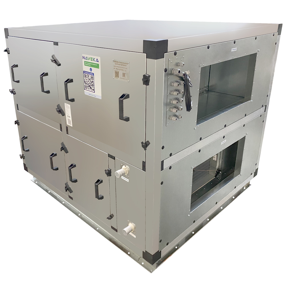 Установка вентиляционная приточно-вытяжная Node3-3600(50c)/RR,VEC(B355),E 9.4 Classic с БЕЛЫМ пультом TS4w