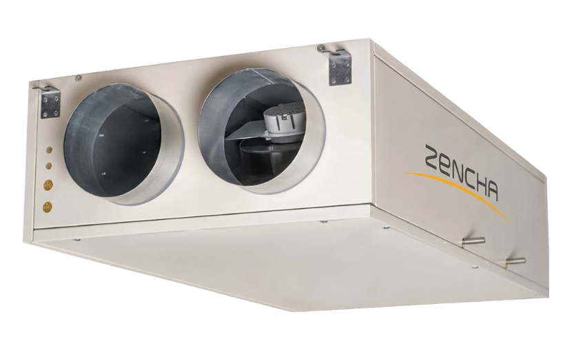 Приточно-вытяжная вентиляционная установка ZENCHA BOX COMFORT 450 EH2.5