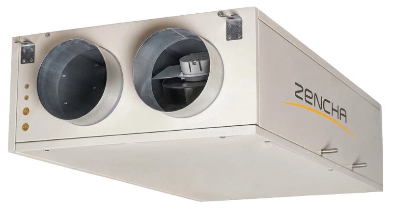 Приточно-вытяжная вентиляционная установка ZENCHA BOX COMFORT 1200 EH8.2