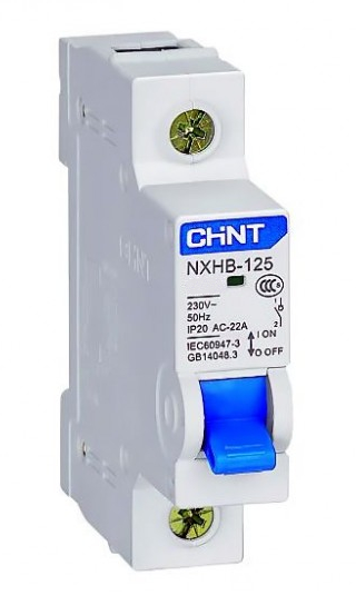 Выключатель нагрузки 1п 20А NXHB-125 (R) CHINT 193166