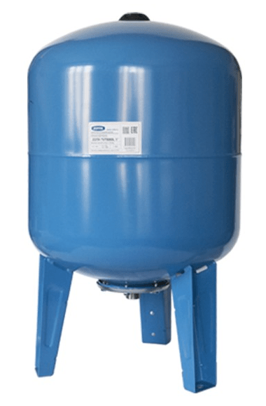 Гидроаккумулятор ZOTA TVTS50L, 1", нерж. фланец