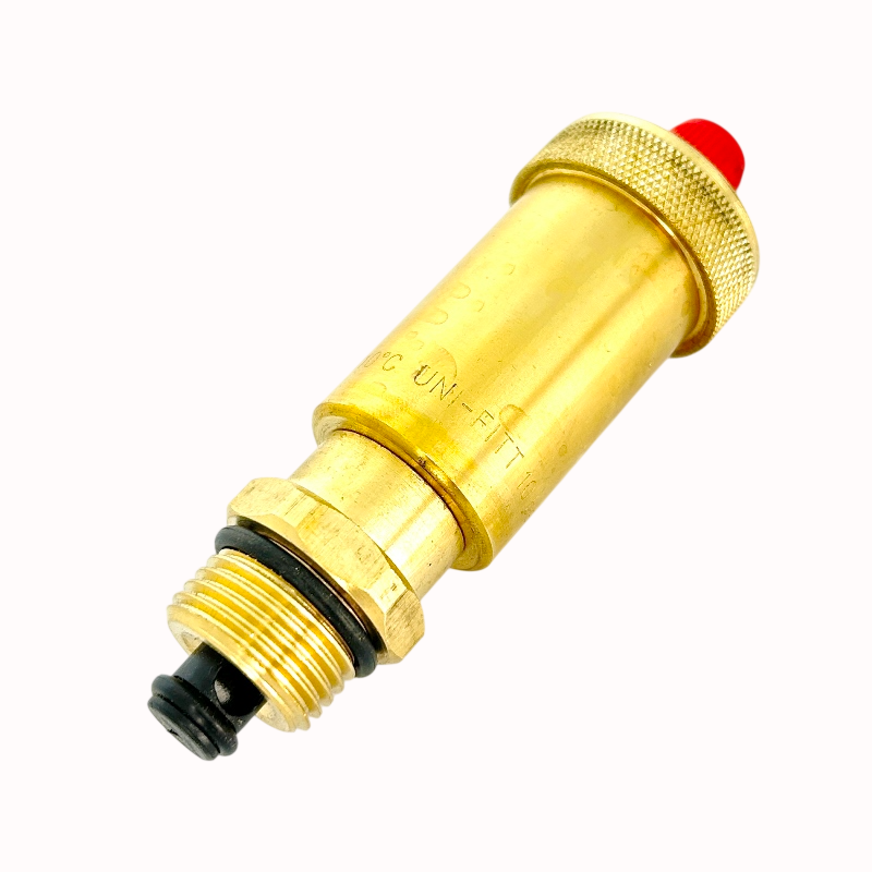 Воздухоотводчик Uni-Fitt автоматический Slim 1/2" с отсечным клапаном