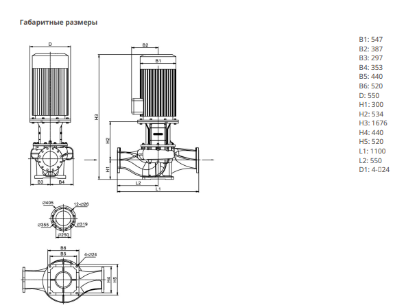 Насос Native IPN 250/340-75,0/4 купить по цене 1448344.92 руб.