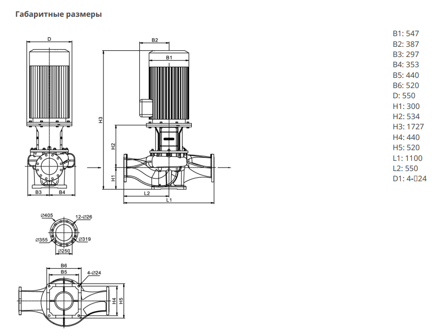 Насос Native IPN 250/340-90,0/4 купить по цене 1352085.03 руб.