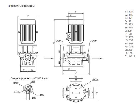 Насос Native IPN 40/130-1,5/2-V4 заказать со складов по всей России
