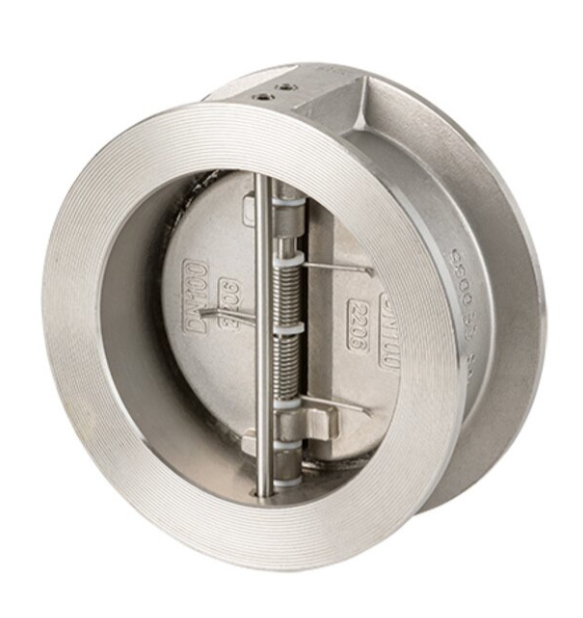 Клапан обратный двустворчатый GENEBRE 2402 13 DN125 PN25, корпус - CF8M, пластины - CF8М, уплотнение – Viton (FKM), М/Ф