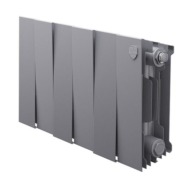 Радиатор Royal Thermo PianoForte 200 /Silver Satin - 6 секц.