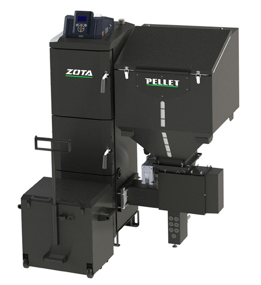 Котел пеллетный отопительный ZOTA Pellet Black 85