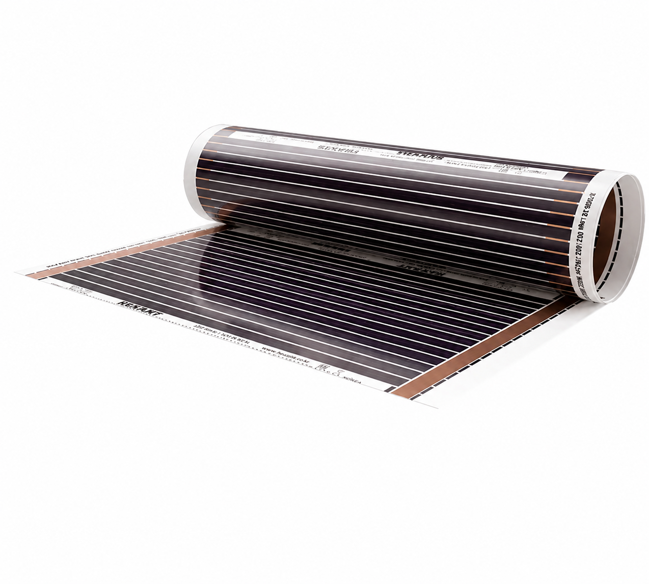 Комплект "Теплый пол" Rexant (пленка) Ultra RXM 220-0.5-1 (220Вт/0.5х2м/S обогрева: 1кв.м)