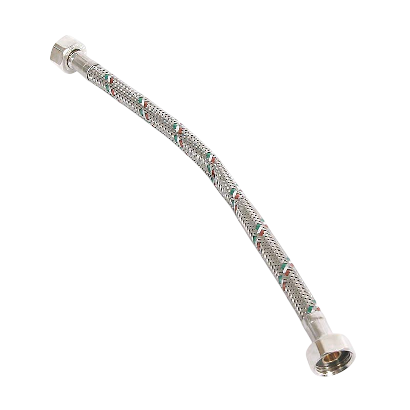 Гибкая подводка НВ 1/2", 120 см, DN 8, оплётка из нерж. стали
