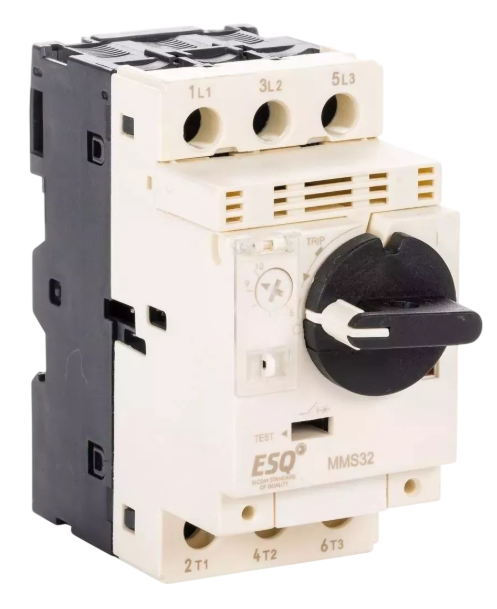Автомат защиты двигателя ESQ MMS32GK 0025 20-25А (AC400/415V 15kA)