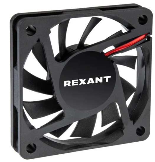 Вентилятор RX 6010MS, DC 12В REXANT