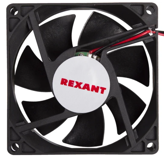 Вентилятор RX 8025MS, DC 24В REXANT