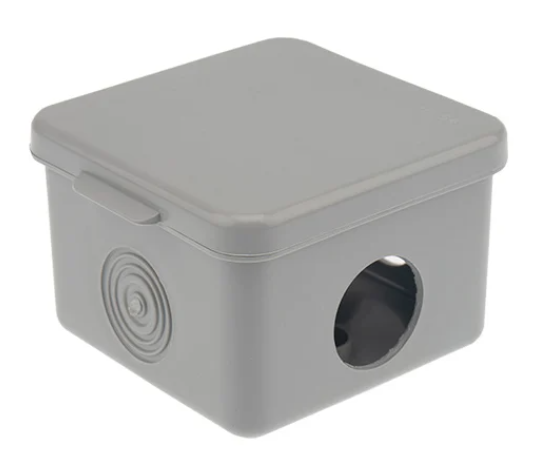 Коробка распаячная REXANT ОУ, 65x65x50, IP54 (УПрк 65*65/45.2.3)