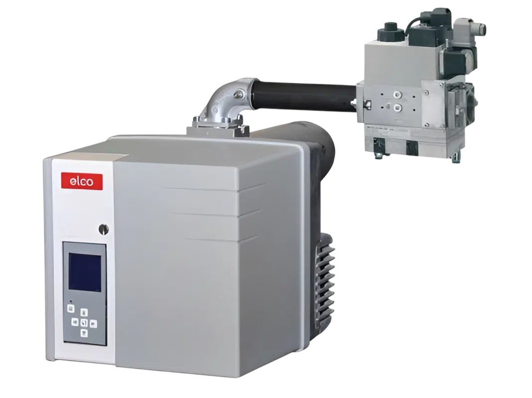 Горелка, Elco, VECTRON ErP, газовая, VG 2.120 D E, газовая рампа-d3/4"-Rp3/4", пламенная голова-KN