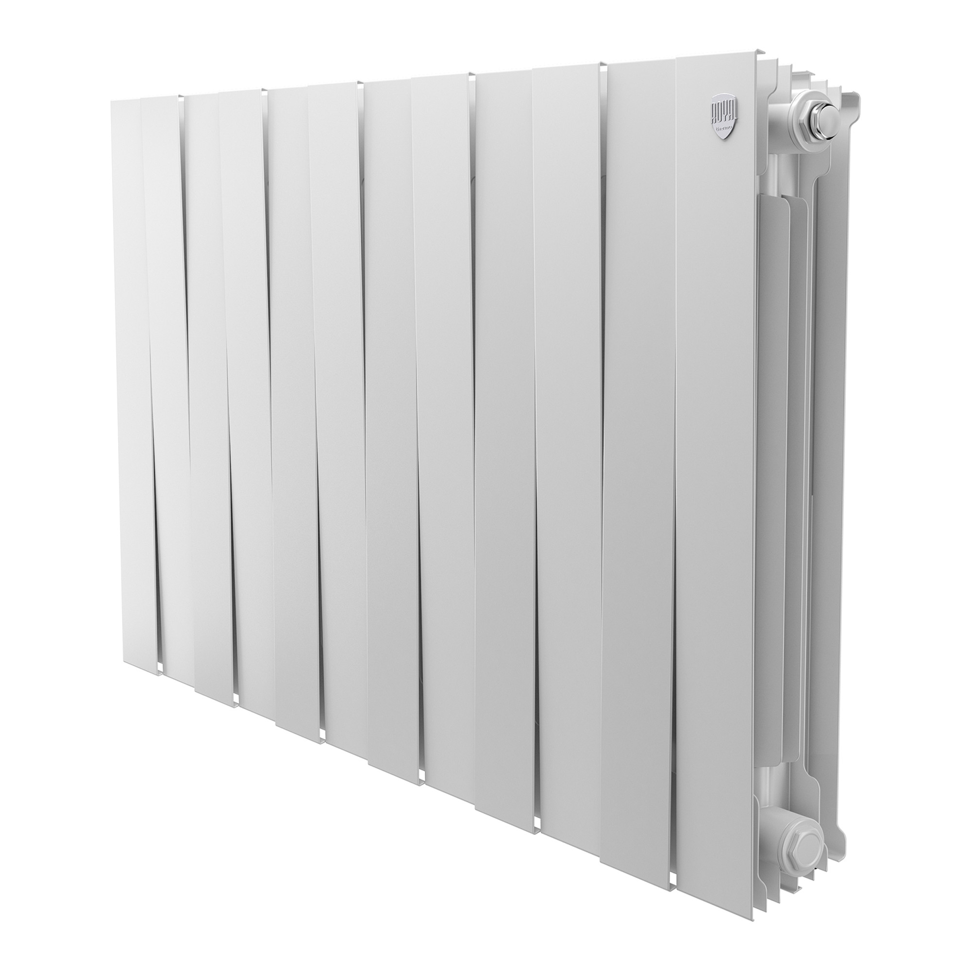 Радиатор биметаллический Royal Thermo PianoForte 500 Белый - 10 секц.