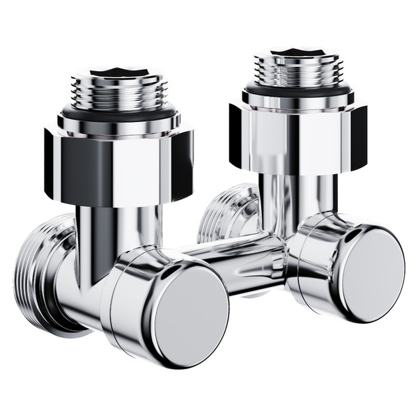 Узел нижнего подключения Royal Thermo Design угловой 1/2'х3/4' EK хром