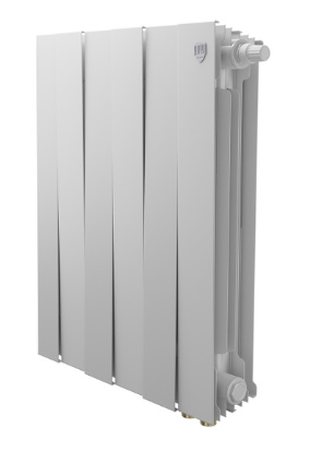 Радиатор биметаллический Royal Thermo PianoForte 500 Белый VR80 - 6 секц.