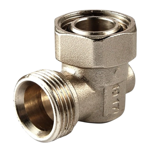 Клапаны запорные Royal Thermo нижнего подключения угловые раздельные 3/4х3/4ЕК