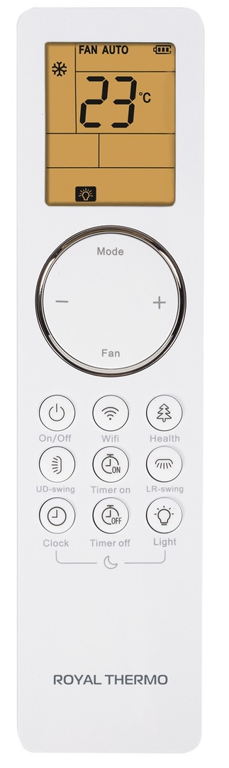 Сплит-система инверторного типа Royal Thermo Fenix DC RTFI-12HN8/silver заказать со складов по всей России