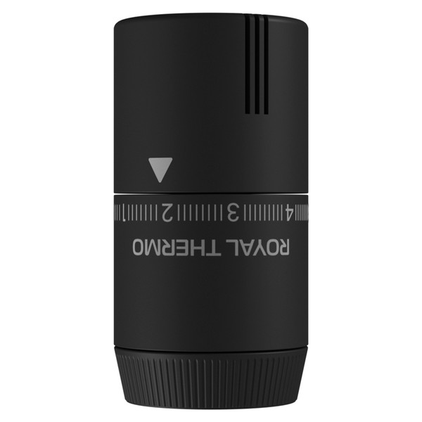 Термоголовка жидкостная Royal Thermo Design М30х1,5 черный soft touch