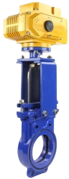 Задвижка шиберная ножевая DN.ru GVKN1331N-2W-Fb-ISO Ду125 Ру16 D040-07547