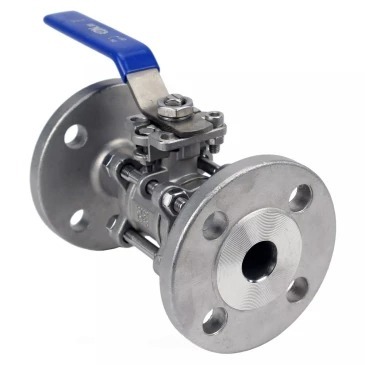 Кран шаровой DN.ru BV3131P(3pc)-FP-F-ISO-H Ду100 Ру16, полнопроходной, трехсоставной, нержавеющая сталь 304, уплотнение - PTFE, фланцевый, с ISO-фланцем, 22х22, F10, 116Нм, WDVF