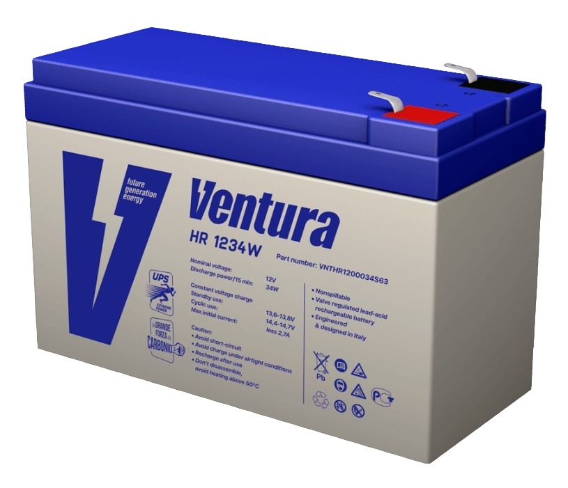 Аккумуляторная батарея Ventura HR 1234W Ventura T2 (9Ач)
