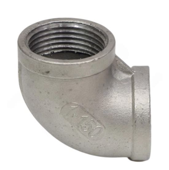Угольник нерж Benarmo SS304 Ду40 (1 1/2") ВР