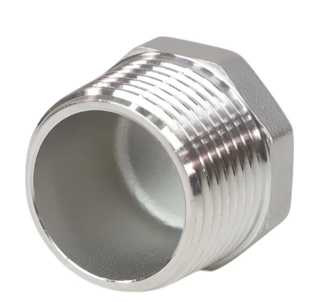 Заглушка нерж Benarmo SS304 Ду50 (2") НР