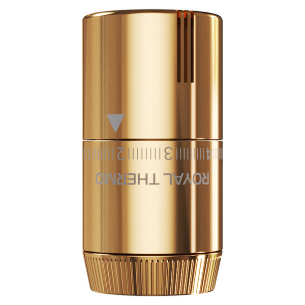 Термоголовка жидкостная Royal Thermo Design М30х1,5 золото