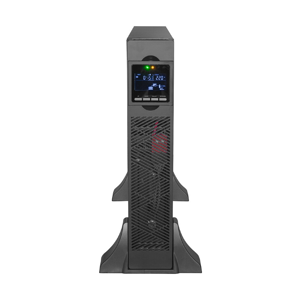 Источник бесперебойного питания Hiden KU9101S-RT 1000VA/1000W встроенные акб в корпусе
