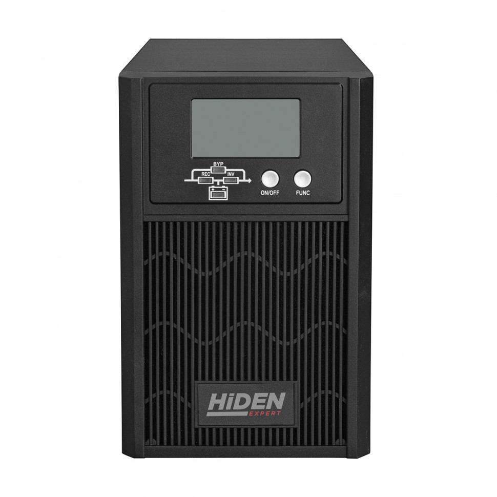 ИБП HIDEN EXPERT HE11003S, встроенные АКБ в корпусе 8х9А/ч, 3 kVA/3 kW