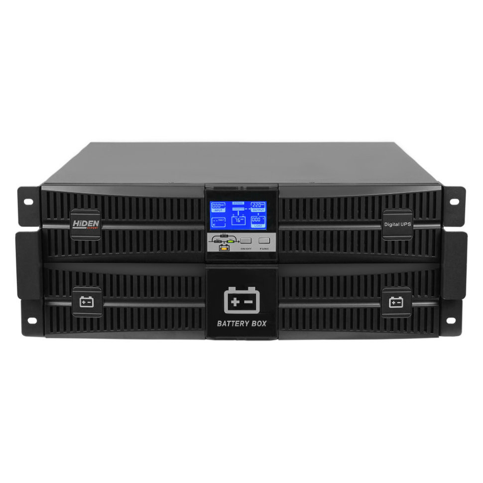 Источник бесперебойного питания Hiden EXPERT UDC9203S-RT, встроенные акб в корпусе,3 kVA/2,7 kW
