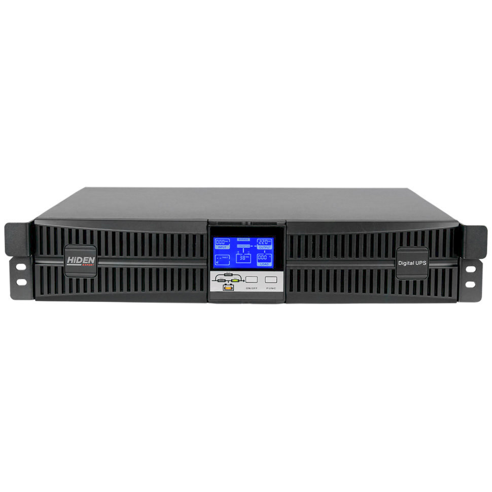 Источник бесперебойного питания Hiden EXPERT UDC9201H-RT, внешние акб= 36В, ЗУ 8A, 1 kVA/0,9 kW