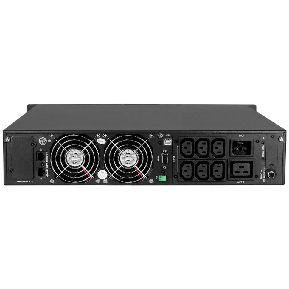 Источник бесперебойного питания Hiden EXPERT UDC9202H-RT, внешние акб= 72В ЗУ 8A, 2 kVA/1,8 kW заказать со складов по всей России