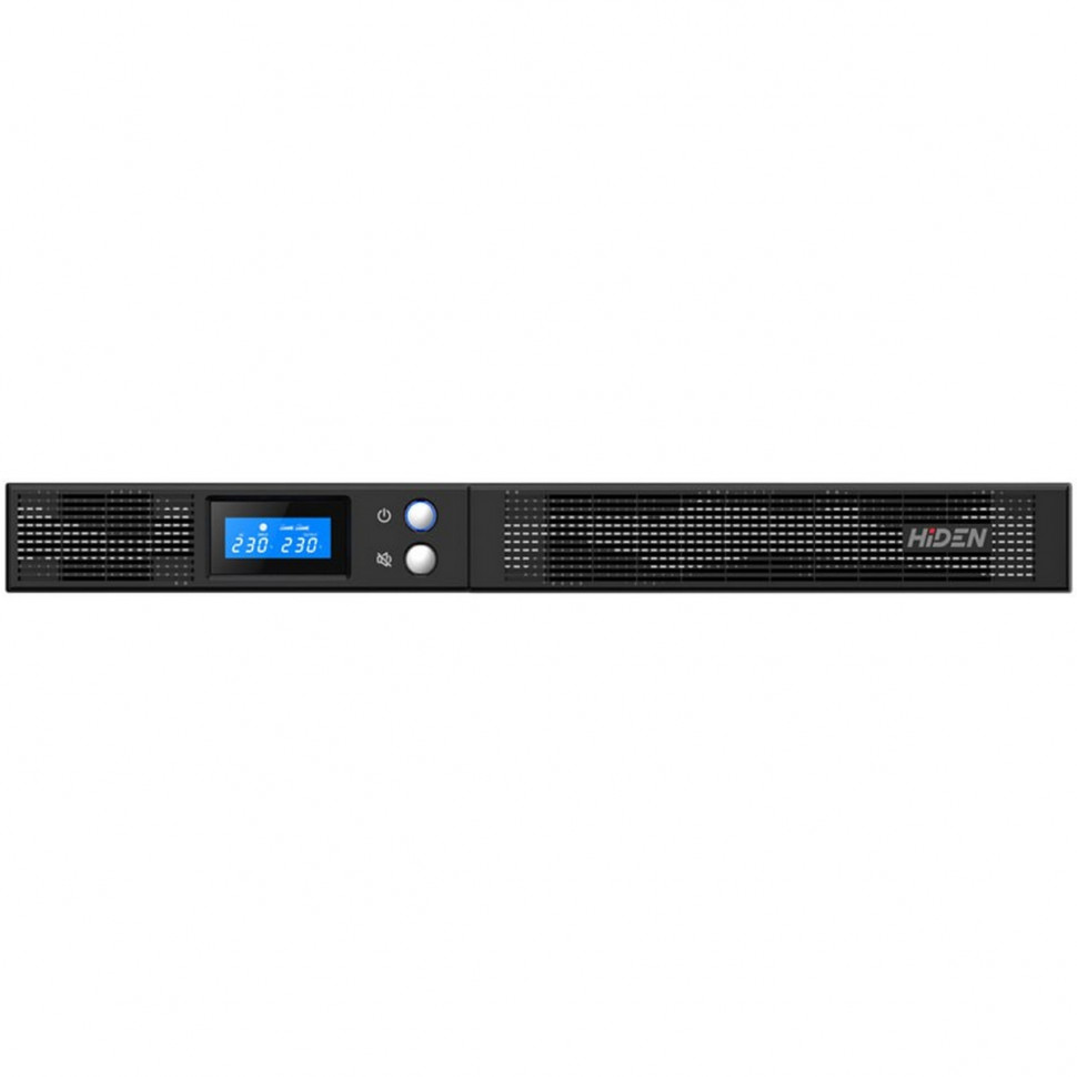 Источник бесперебойного питания Hiden 1000ВА/900Вт 1U, 4xIEC C13, LCD, USB, SNMP слот, RS232, EPO, RJ45/11