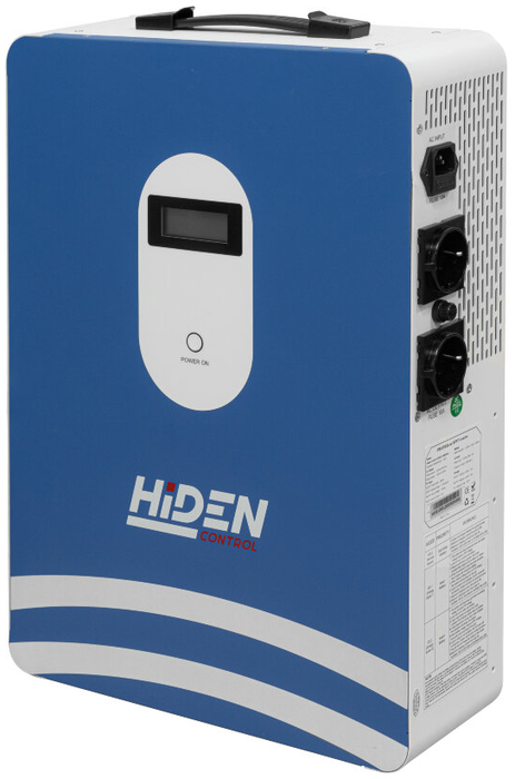 Источник бесперебойного питания Hiden Control HPK25-1200M10L 12в 1200ВА, 1000Вт встроенный литиевый АКБ на 100Ач, MPPT 40A