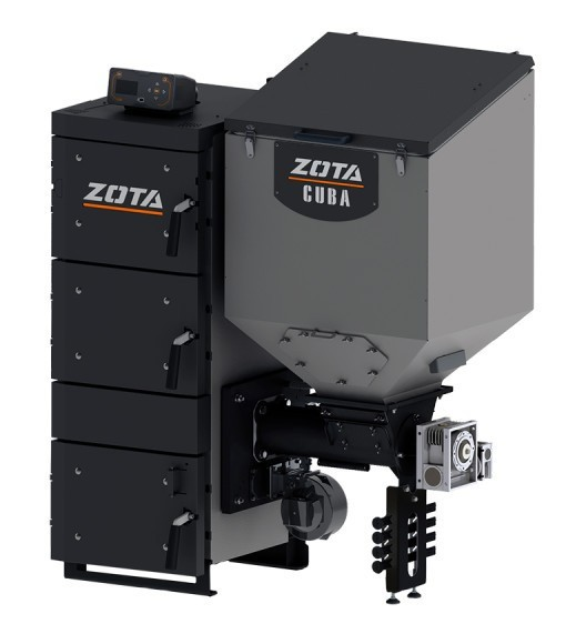 Котел пеллетный ZOTA Cuba 50 (универсальный, автоматический)
