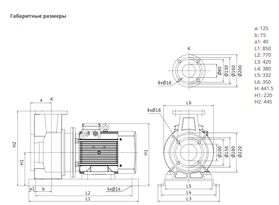 Насос Native BPG 80/160-18,5/2-ST купить по цене 309728.79 руб.