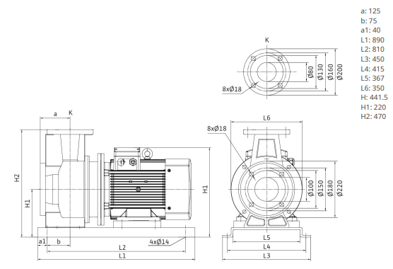 Насос Native BPG 80/200-22/2-ST-H12 заказать со складов по всей России