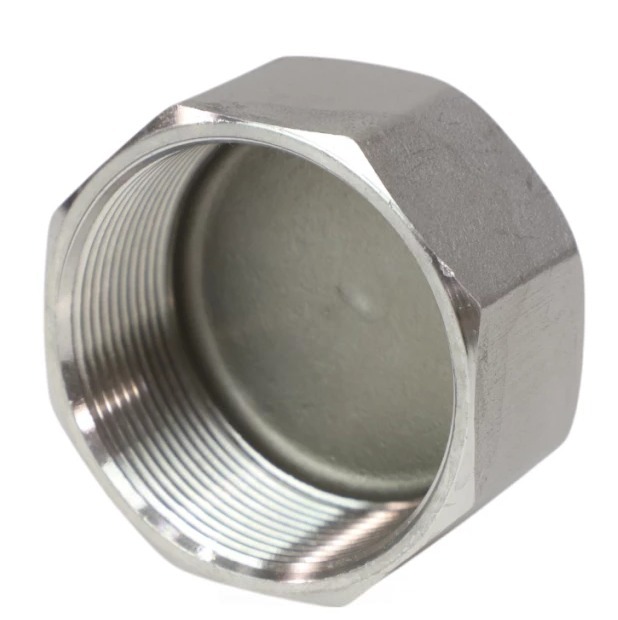 Заглушка нерж Benarmo SS304 Ду20 (3/4") ВР