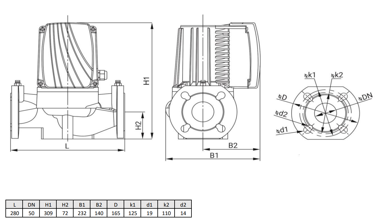 Циркуляционный насос Wellmix WRE BASIC 50-120 F_380V купить по цене 43472.7 руб.