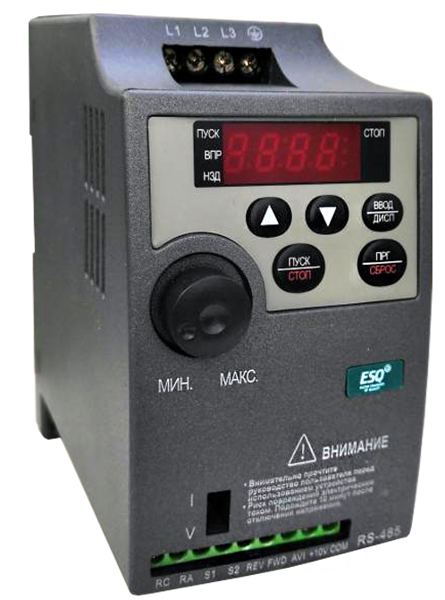 Преобразователь частотный ESQ-210-4T-1.5K 1.5кВт 380-480В