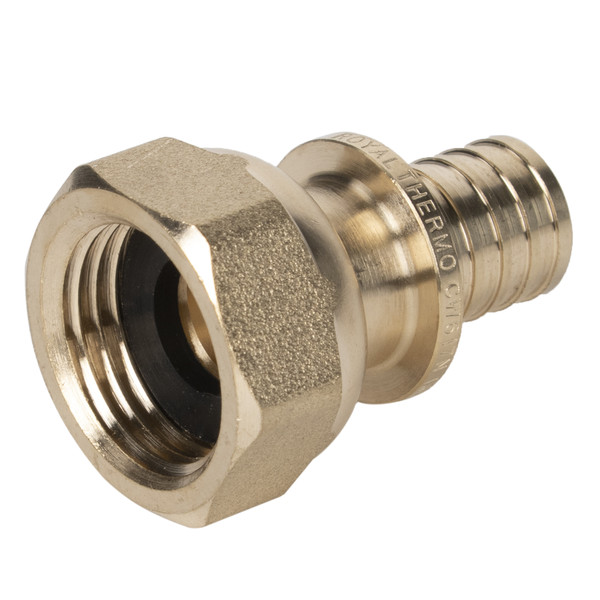 Муфта аксиальная Royal Thermo с накидной гайкой 20×1/2 (4)