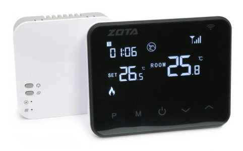 Термостат комнатный беспроводной ZOTA ZT-20W Wi-Fi