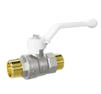 Шаровые краны LD Pride 47.15.Н-Н.Р (white)