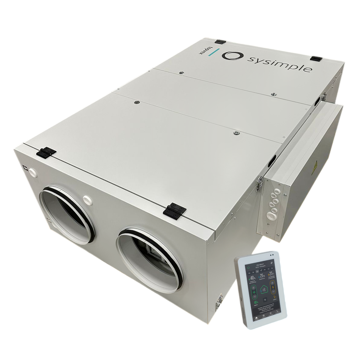Компактные приточно-вытяжные установки Sysimple серии Topvex FR03, пульт управления FR03 HWH-R