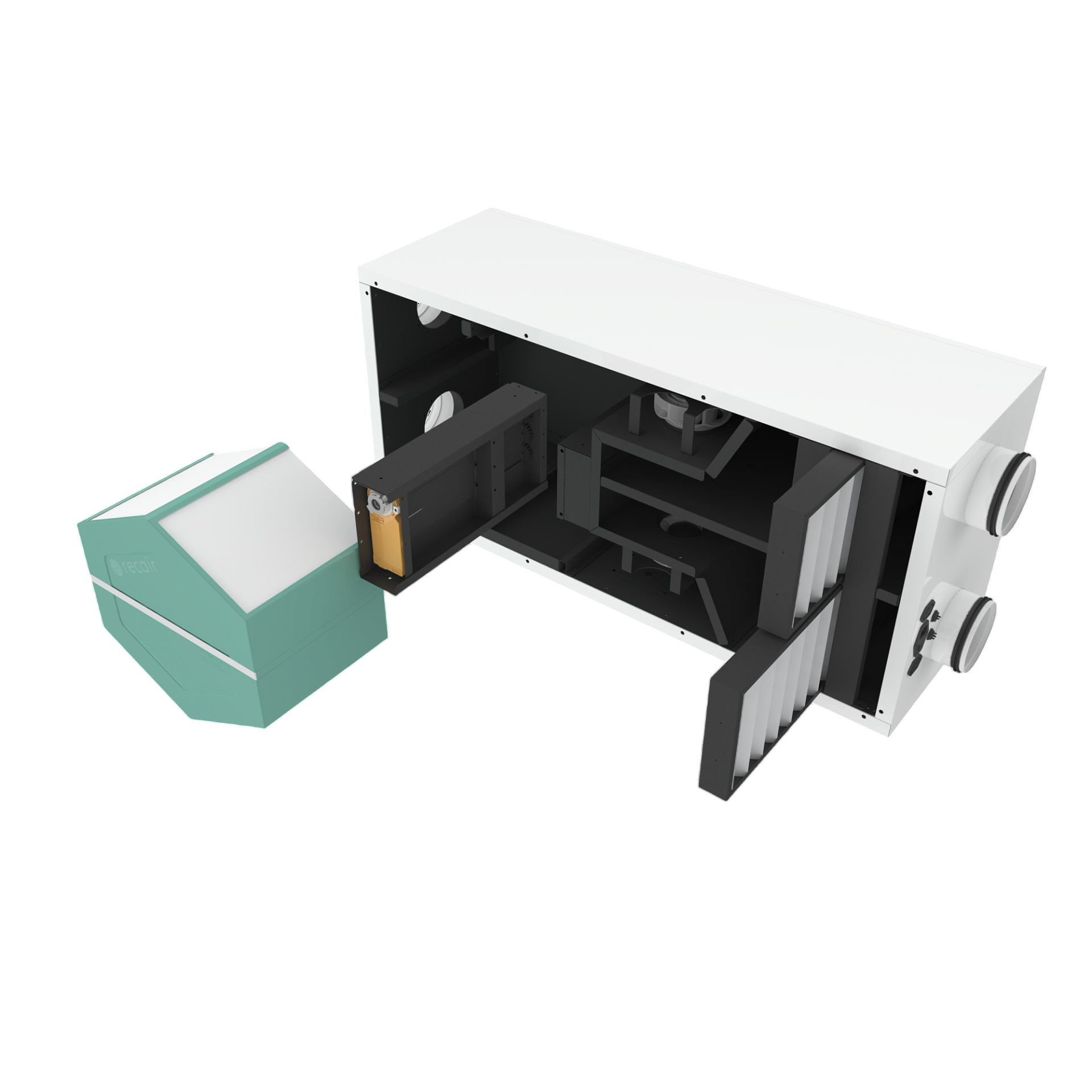 Приточно-вытяжная вентиляционная установка Sysimple SAVE H-150/F7/L заказать со складов по всей России